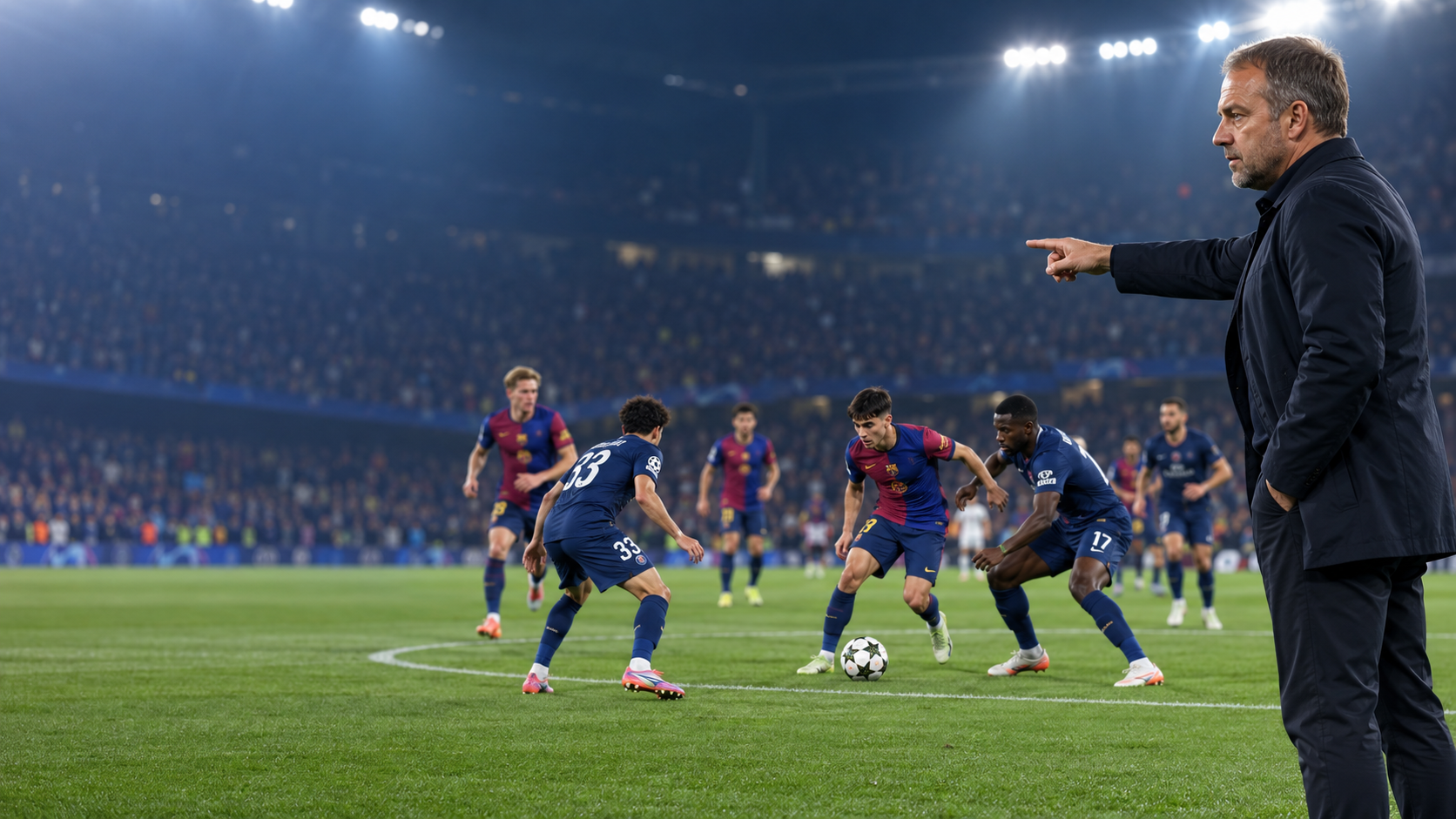 Hansi Flick Ingin Barcelona Kuasai Lini Tengah PSG