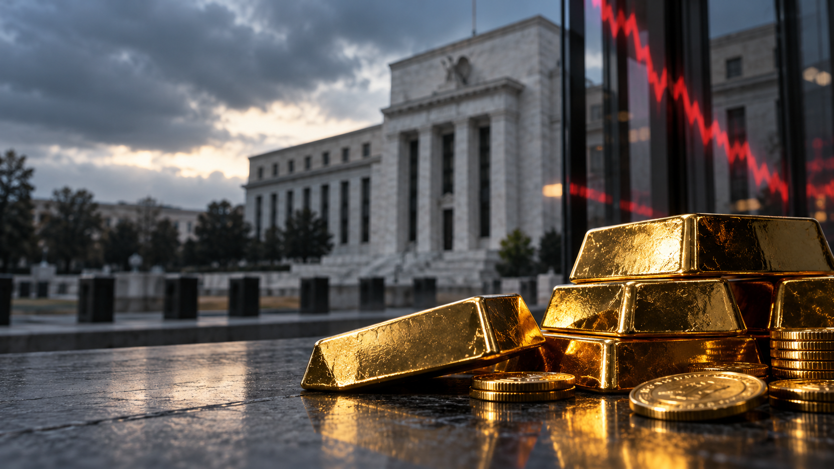 Harga Emas Ambruk Sepekan, The Fed Makin Agresif