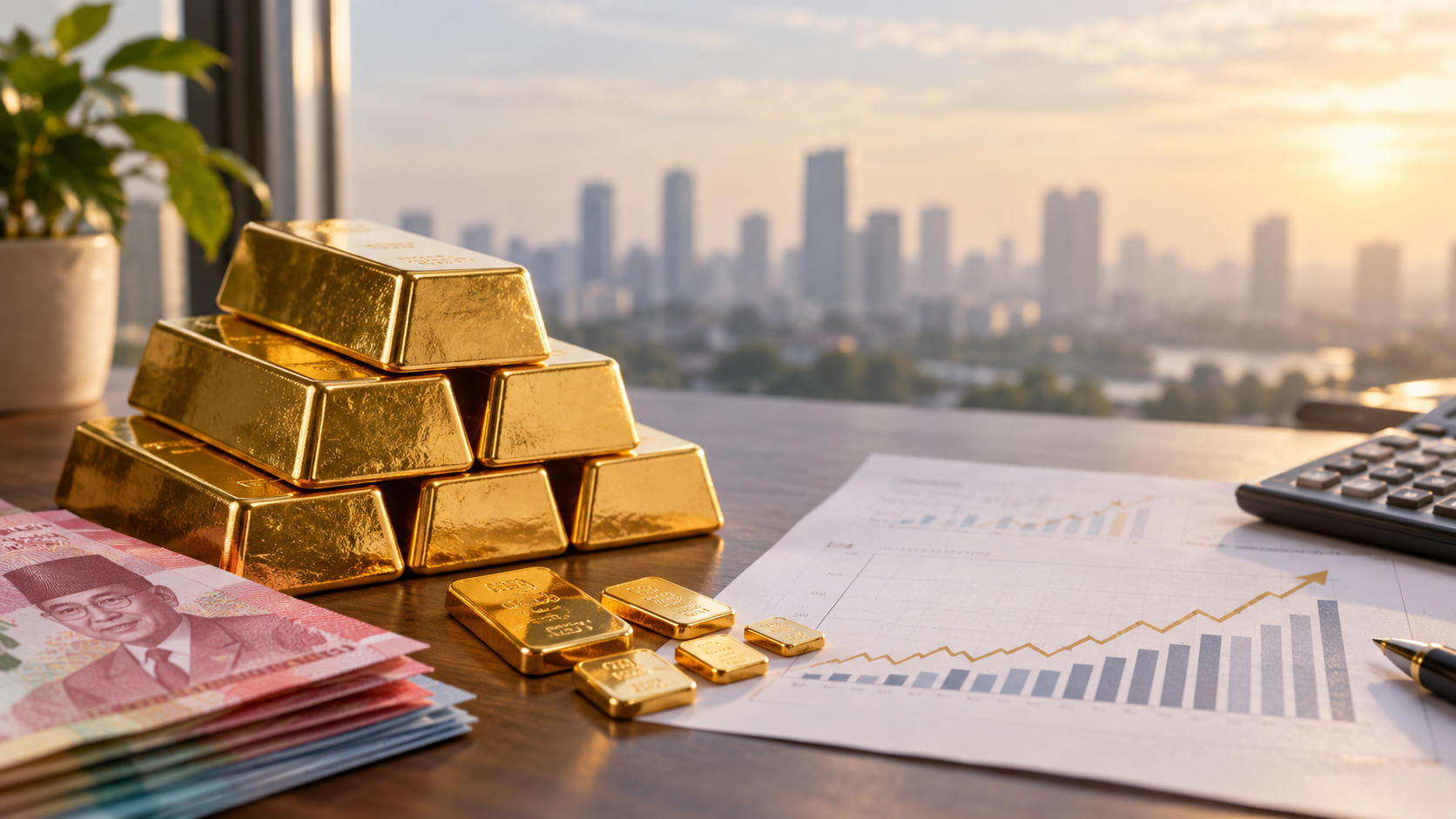 Harga Emas Antam Naik dalam Sepekan, Begini Pergerakannya