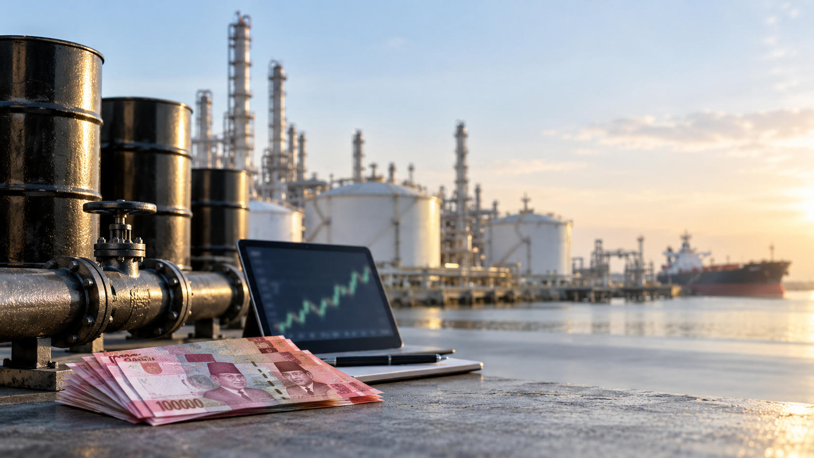 Harga Minyak Terkoreksi, Rupiah Menguat
