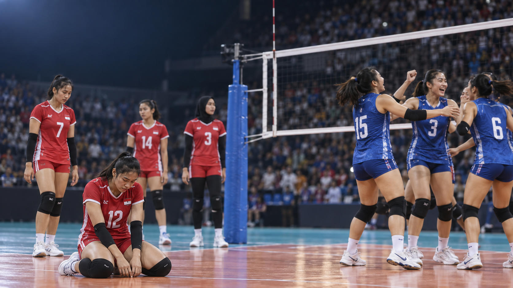 Hasil Voli Asian Games 2026: Indonesia vs Thailand