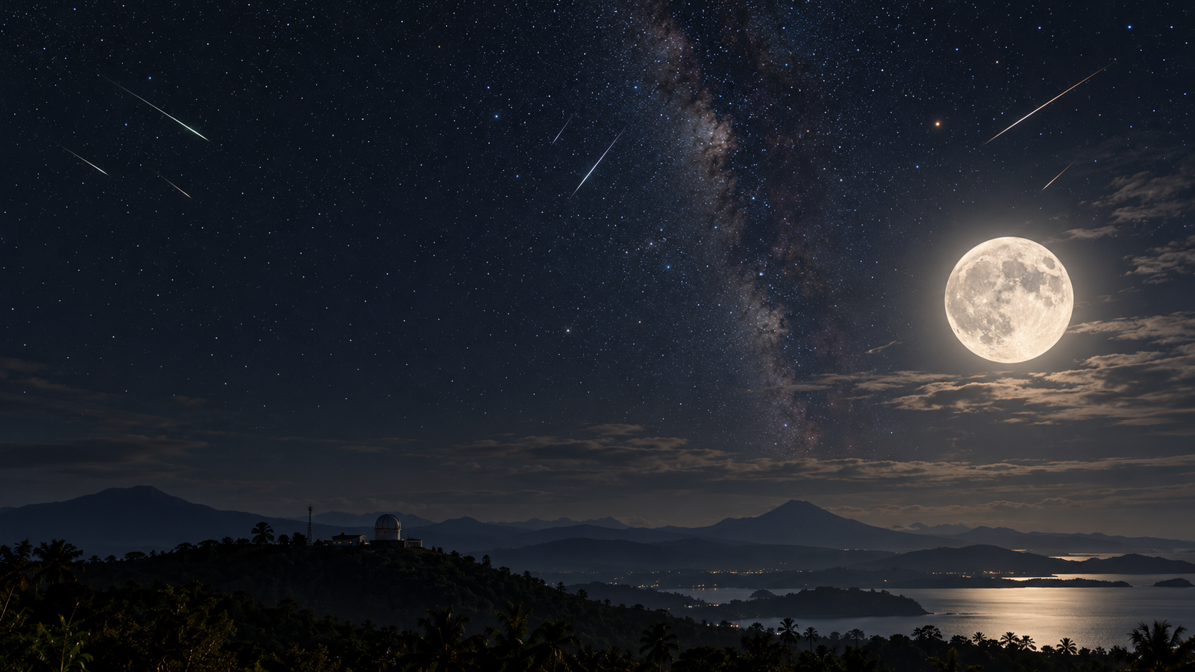 Hujan Meteor dan Bulan Purnama November 2026