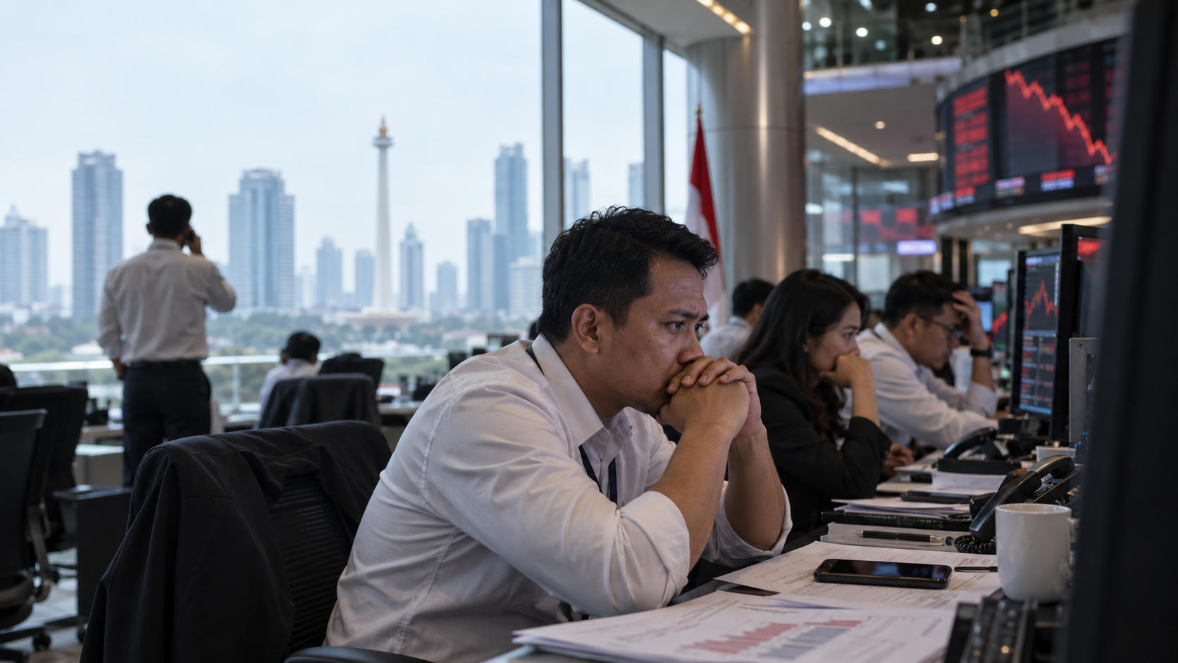 IHSG Anjlok 1,15%, Data 10 Saham Asing Perlu Verifikasi