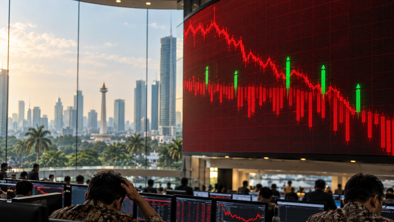 IHSG Anjlok, 5 Saham Tetap Naik: Cara Membaca Peluang
