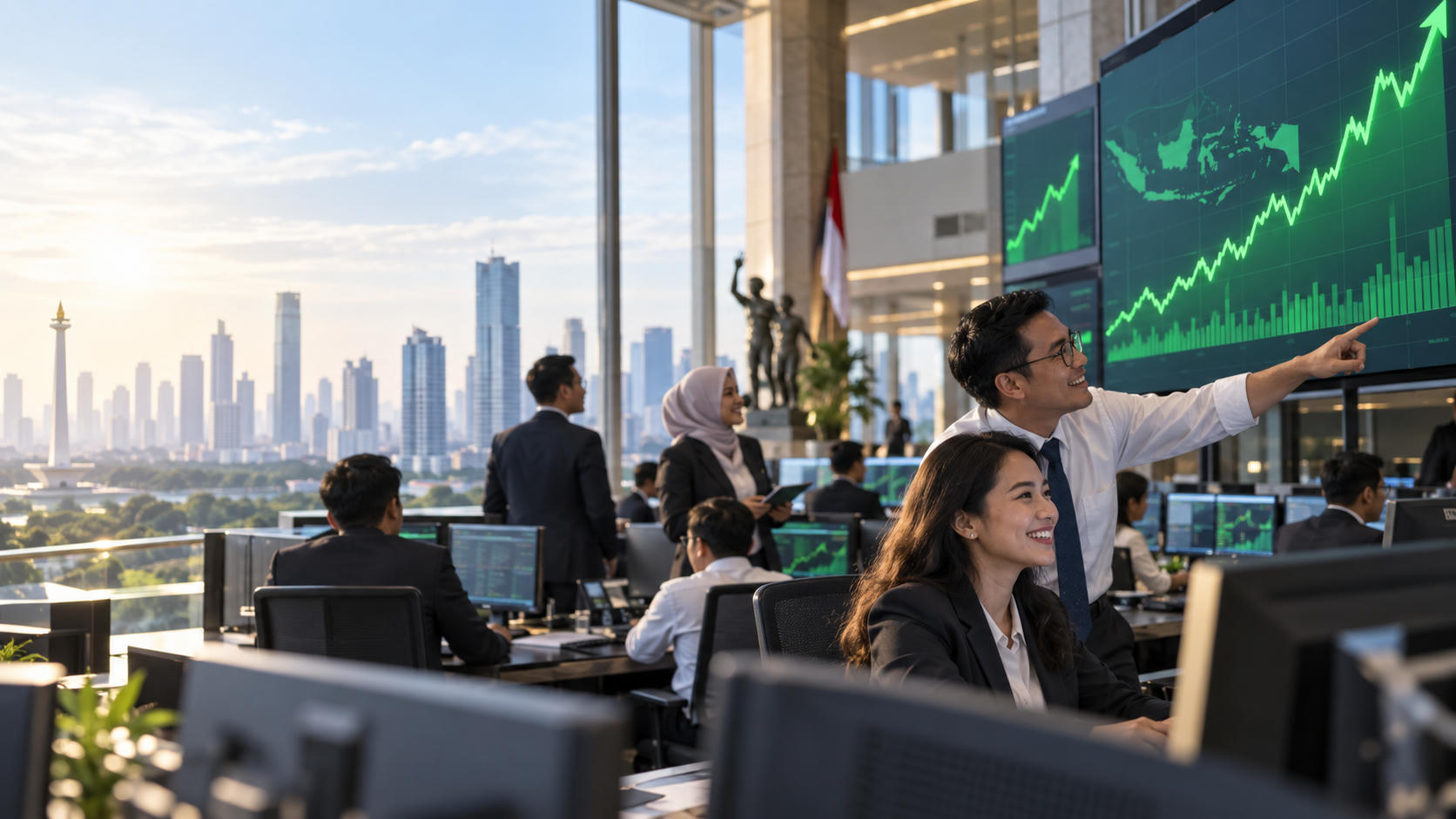 IHSG Menguat, Asing Beli 10 Saham pada Awal Pekan