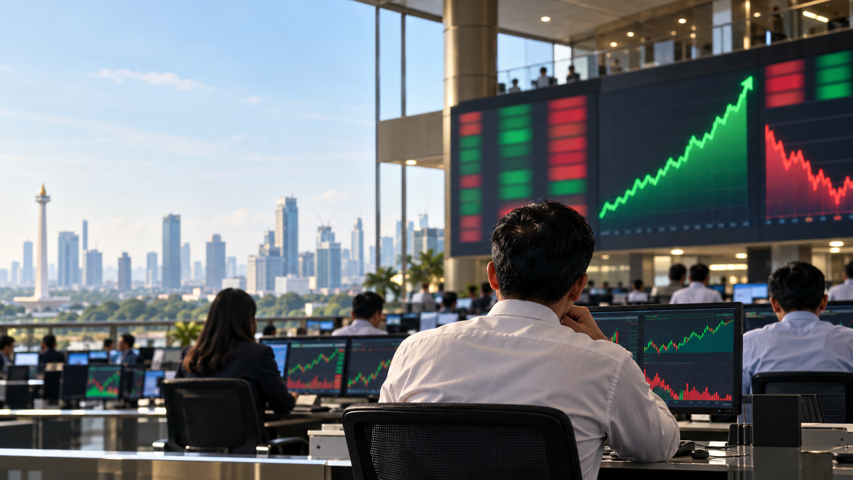IHSG Naik 1,7%, Asing Justru Jual Saham