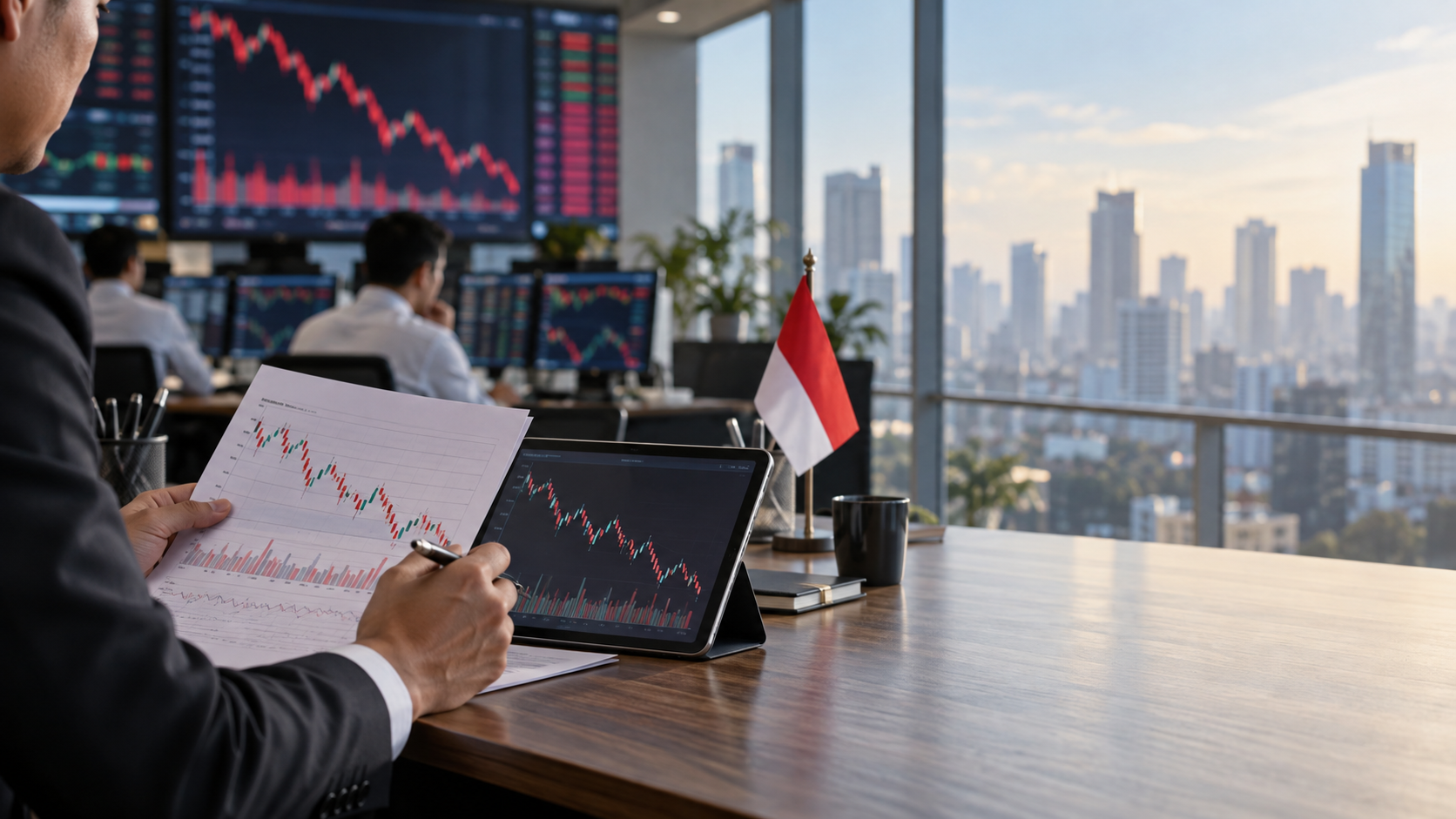 IHSG Pekan Ini Rawan Terkoreksi: BRPT, BUMI, MDKA