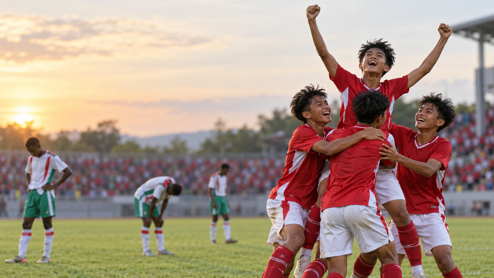 Indonesia Finis Ketiga Grup G Usai Hajar Burundi 6-1
