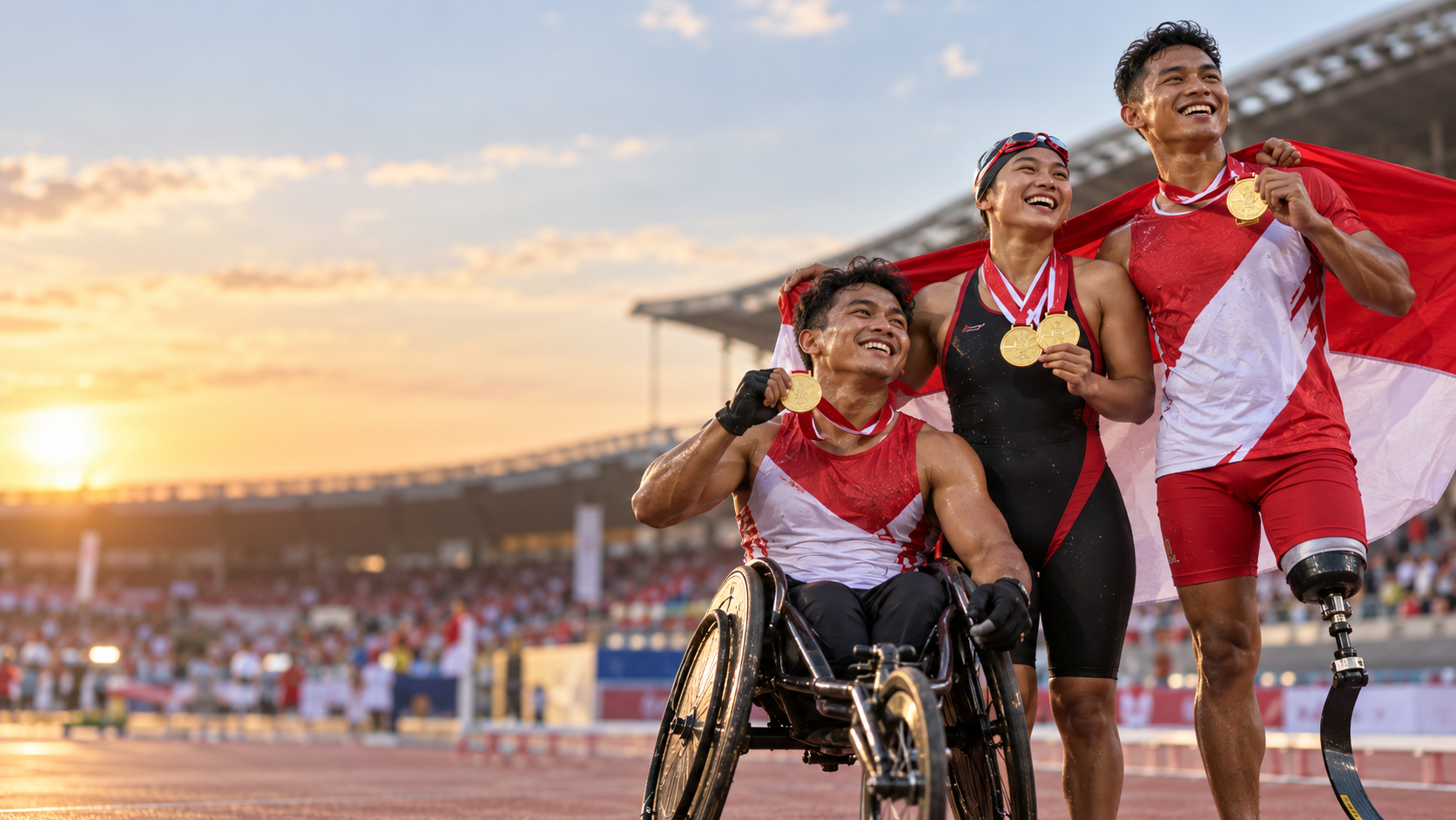 Indonesia Raih Delapan Emas Asian Para Games 2026