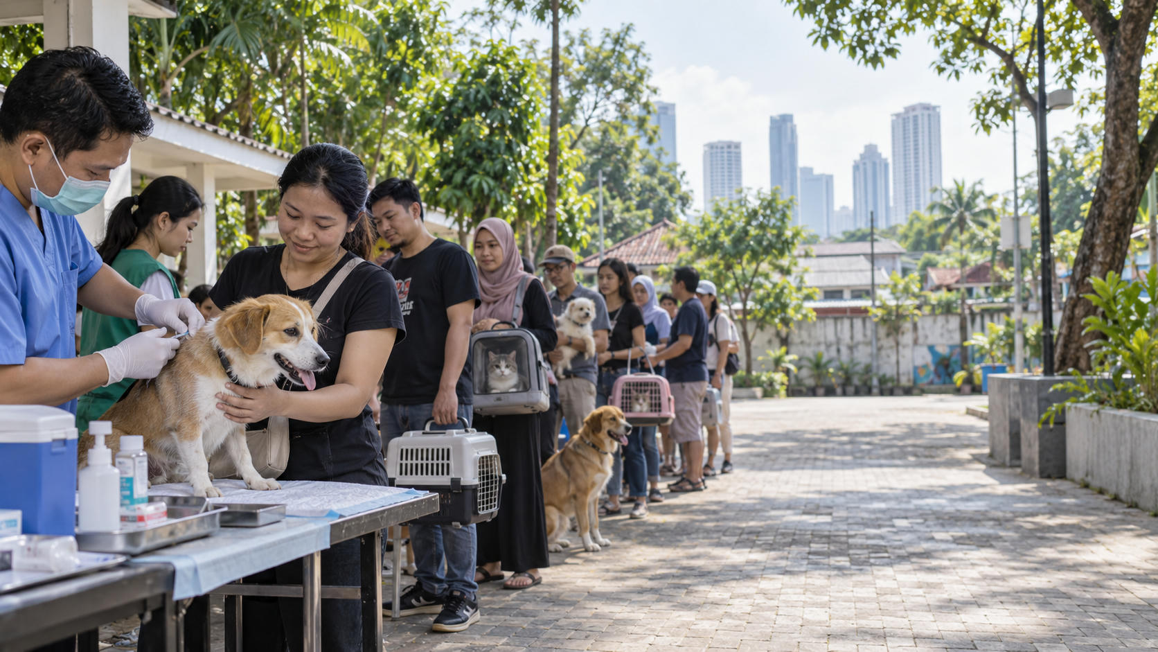 Jadwal Vaksinasi Rabies Gratis Jakarta Selatan Oktober 2026