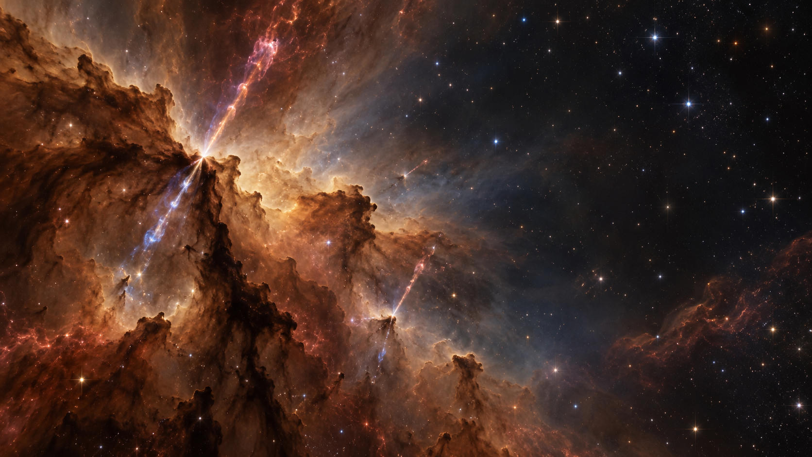 James Webb Mengungkap Jet Bintang Muda di NGC 7129