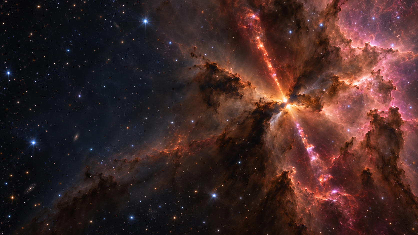 James Webb Tangkap Semburan Bintang Muda di NGC 7129