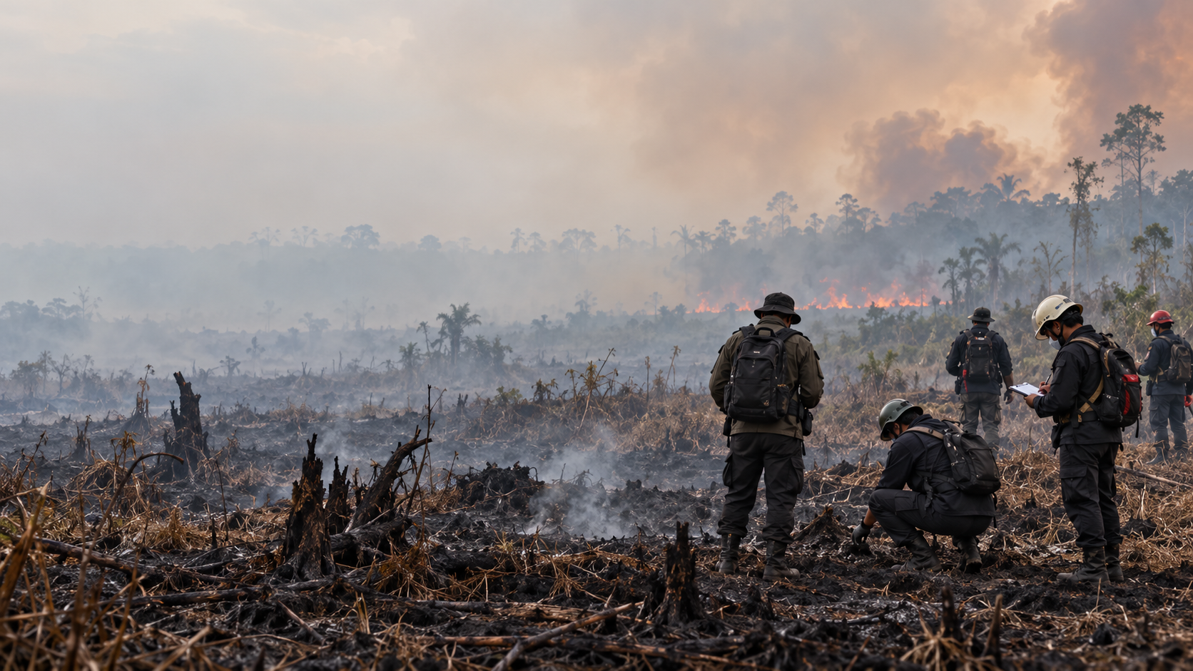 Kapolri: 243 Orang dan 13 Korporasi Jadi Tersangka Karhutla