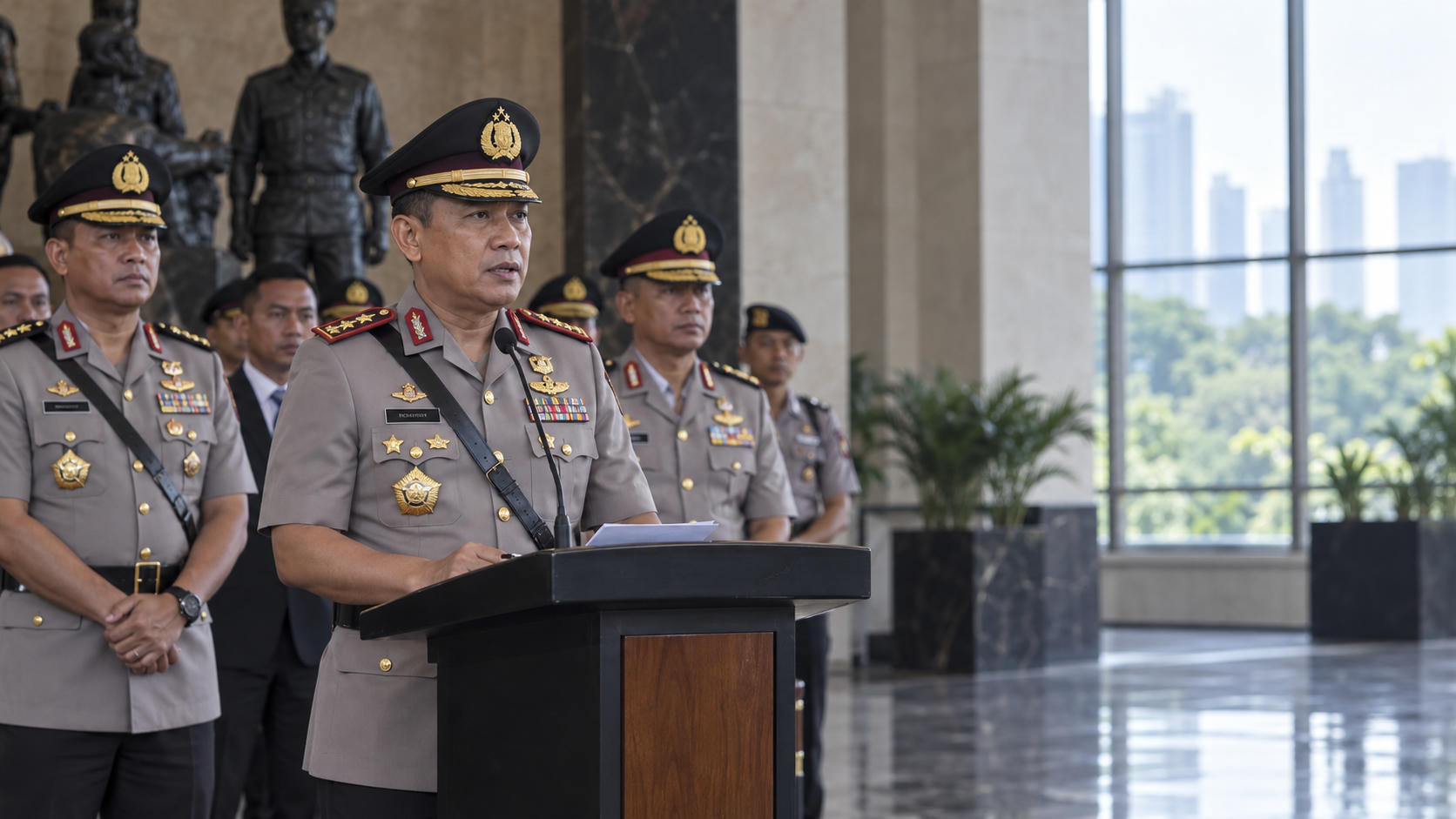 Kapolri Suyudi Mutasi 88 Pati dan Pamen Polri