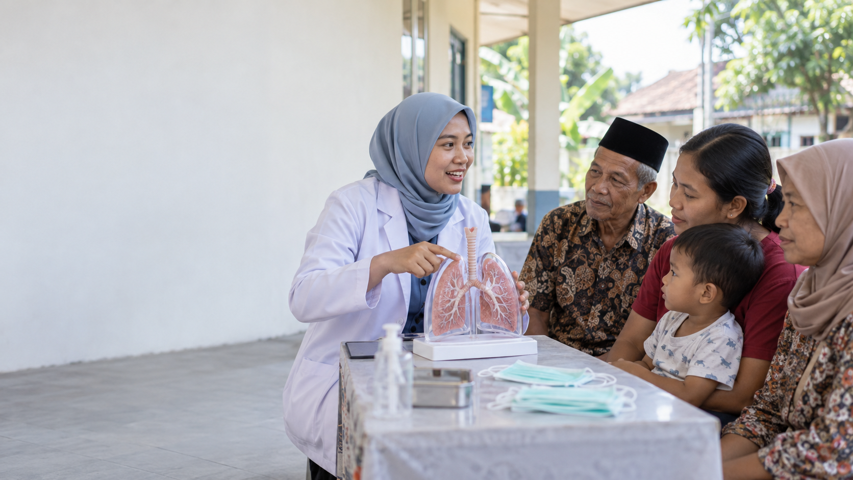 Kecamatan Tangerang Edukasi Influenza dan TBC Gratis