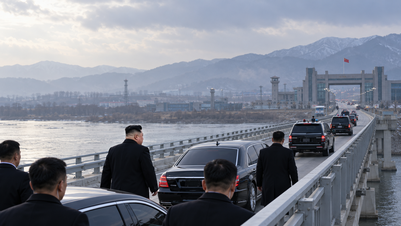 Kim Jong Un Dilaporkan Masuk Tiongkok lewat Jembatan Baru