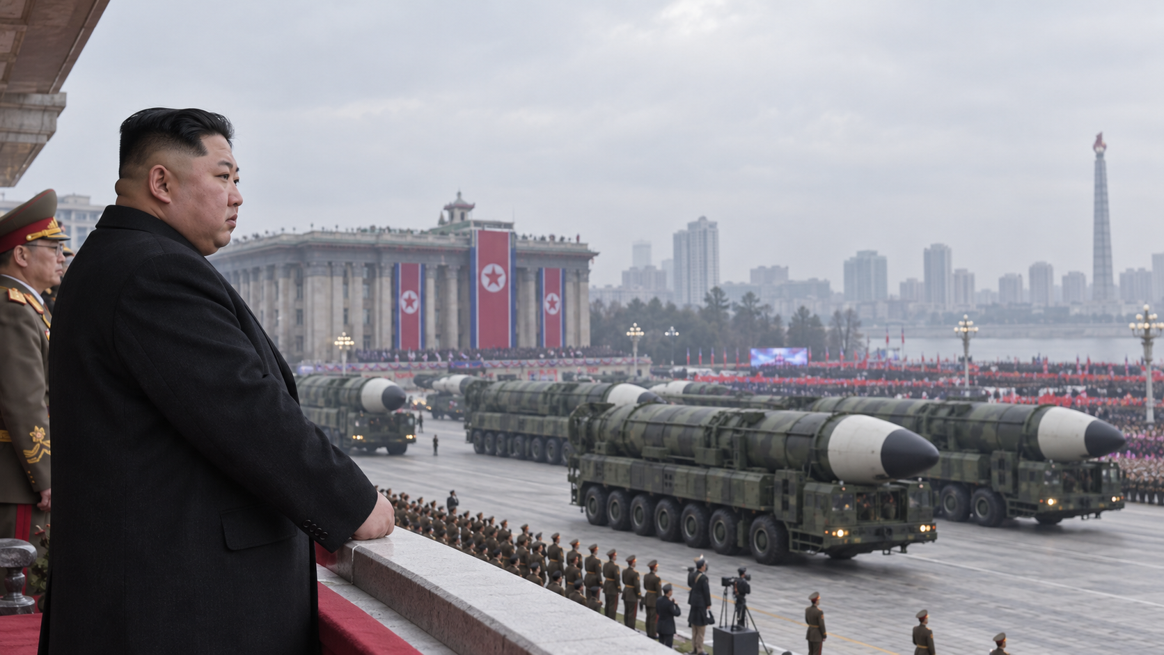 Kim Jong Un Pamer Rudal yang Diklaim Jangkau AS
