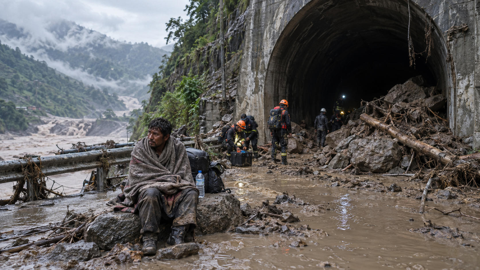 Kisah Korban Banjir Nepal dan Panduan Bertahan Hidup
