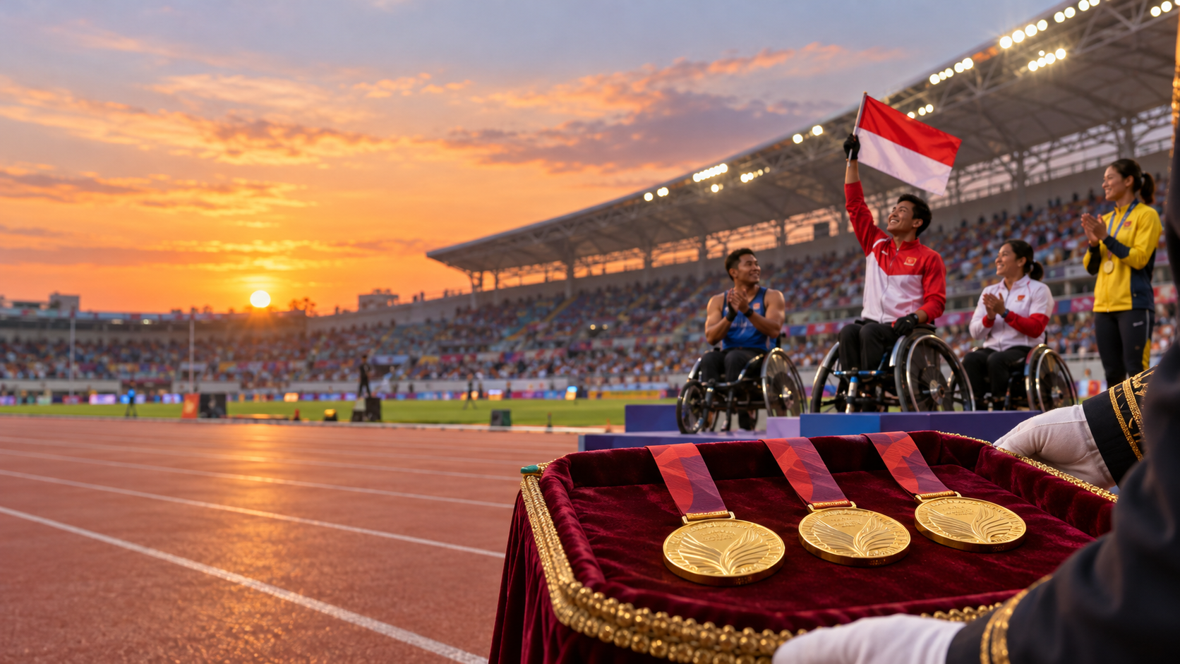 Klasemen Asian Para Games Rabu Malam: Indonesia Raih 8 Emas