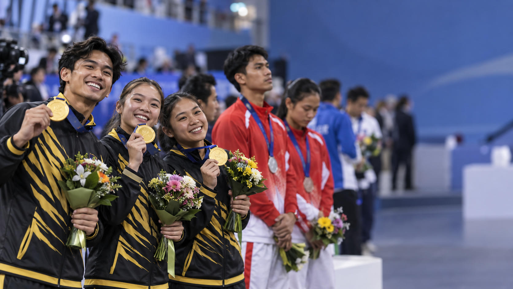 Klasemen Medali Asian Games 2026: Malaysia Unggul 4 Emas