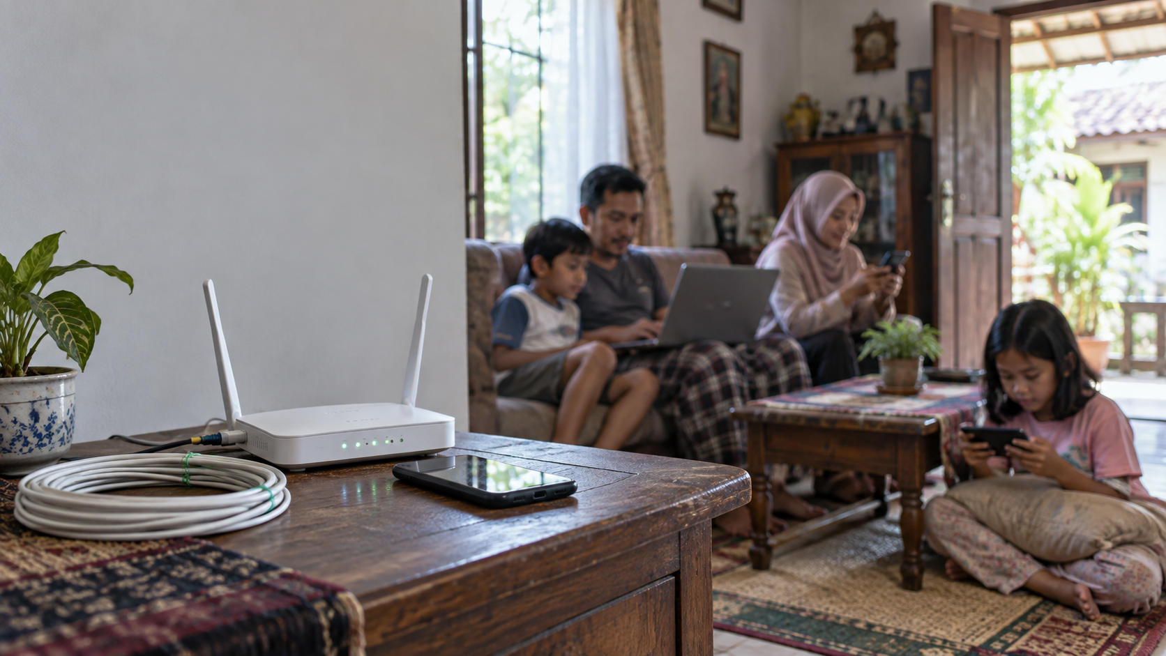 Komdigi Rencanakan Internet Rumah Rp100 Ribu