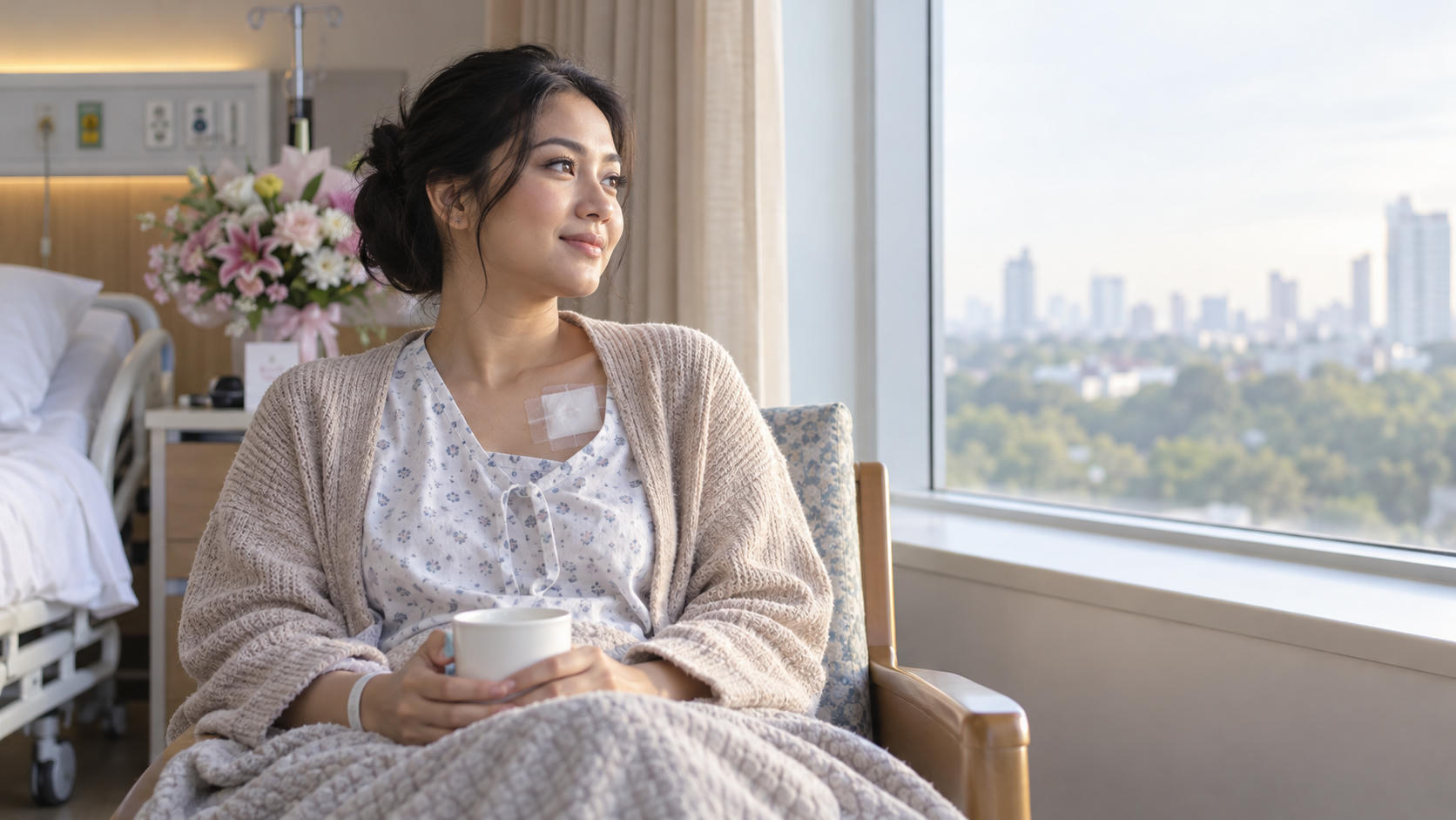 Kondisi Dara The Virgin Usai Operasi Tumor Payudara