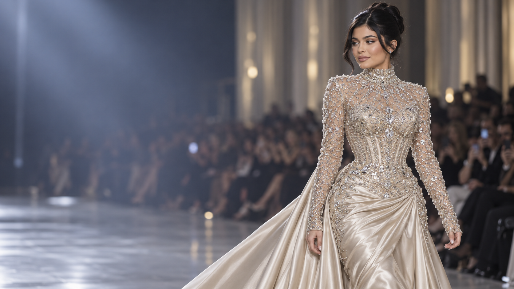 Kylie Jenner Debut di Victoria's Secret dengan Bra Berlian
