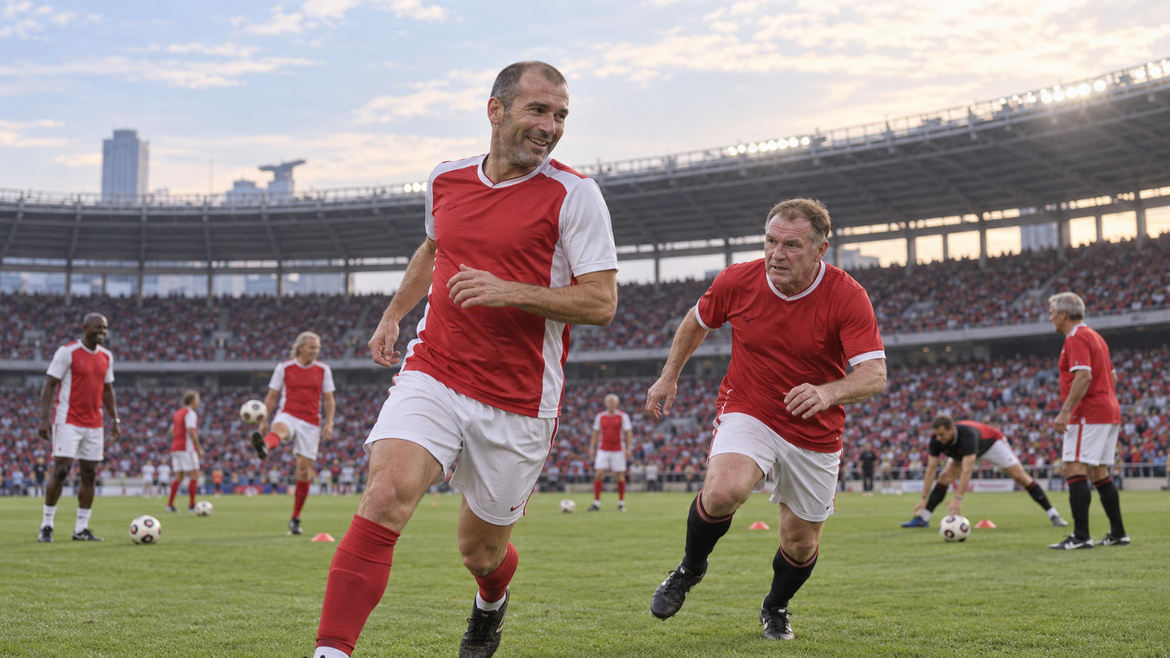 Legenda Arsenal dan MU Duel di GBK, Pires Hindari Neville