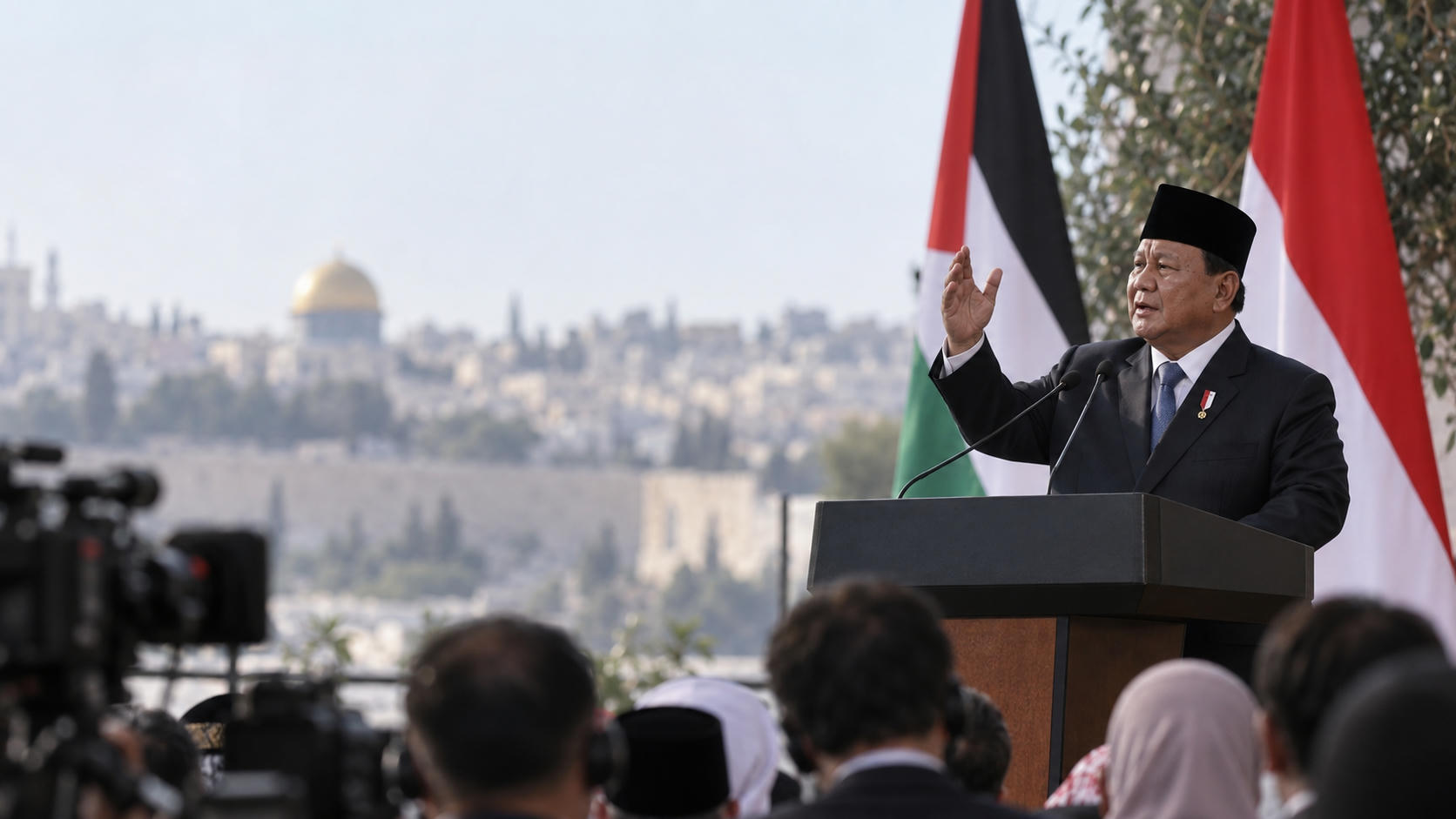 Makna Seruan “Free Palestine” yang Dikaitkan dengan Prabowo