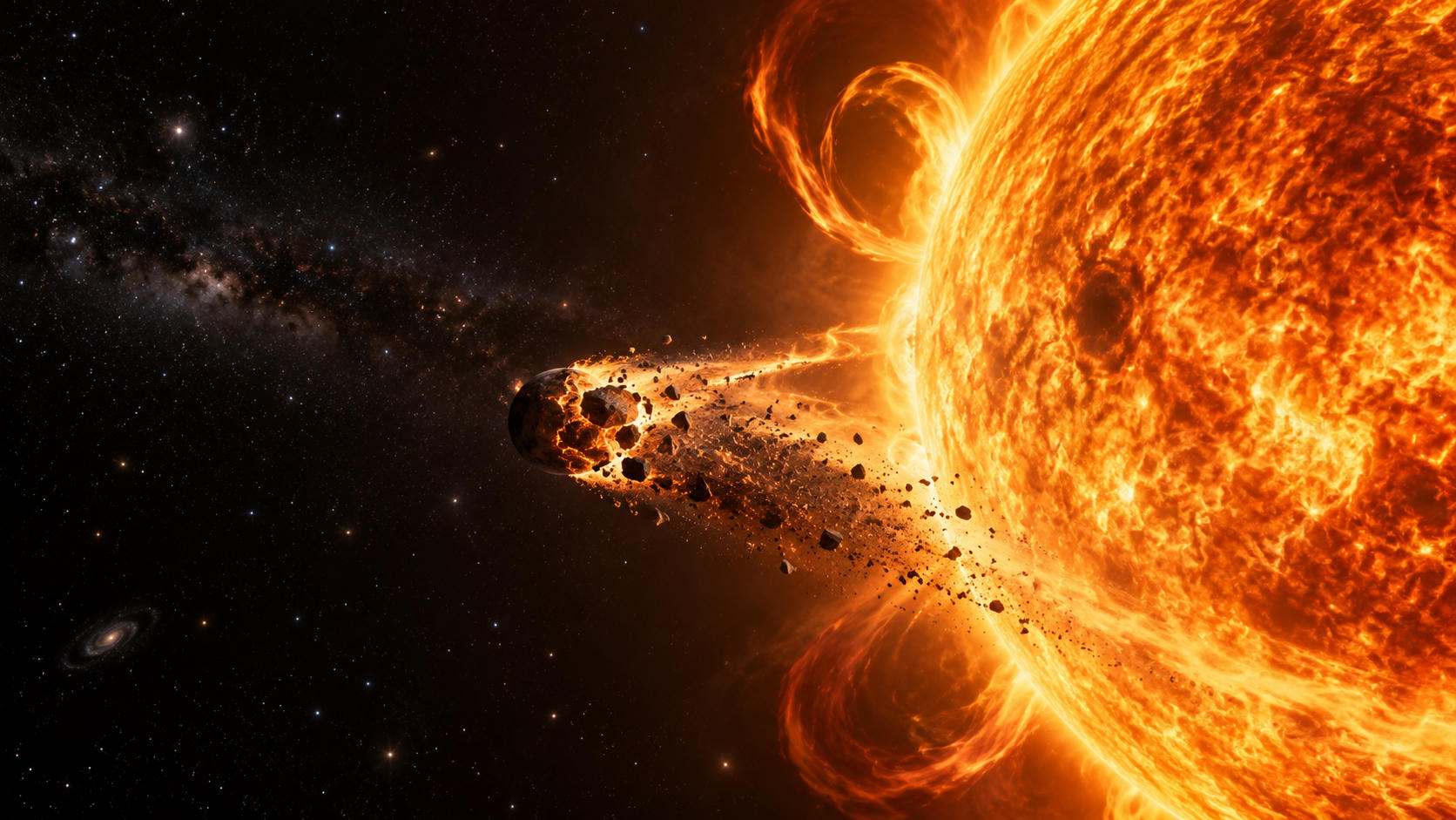 Matahari Diduga Pernah Menelan Planet Kecil