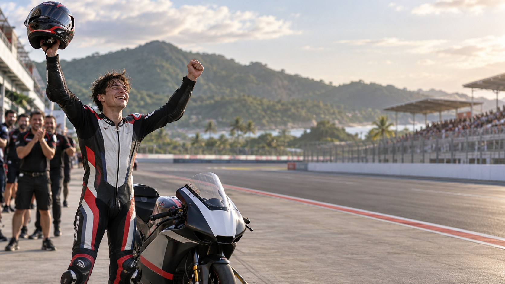 Maximo Quiles Juara Dunia Moto3 2026 di Mandalika