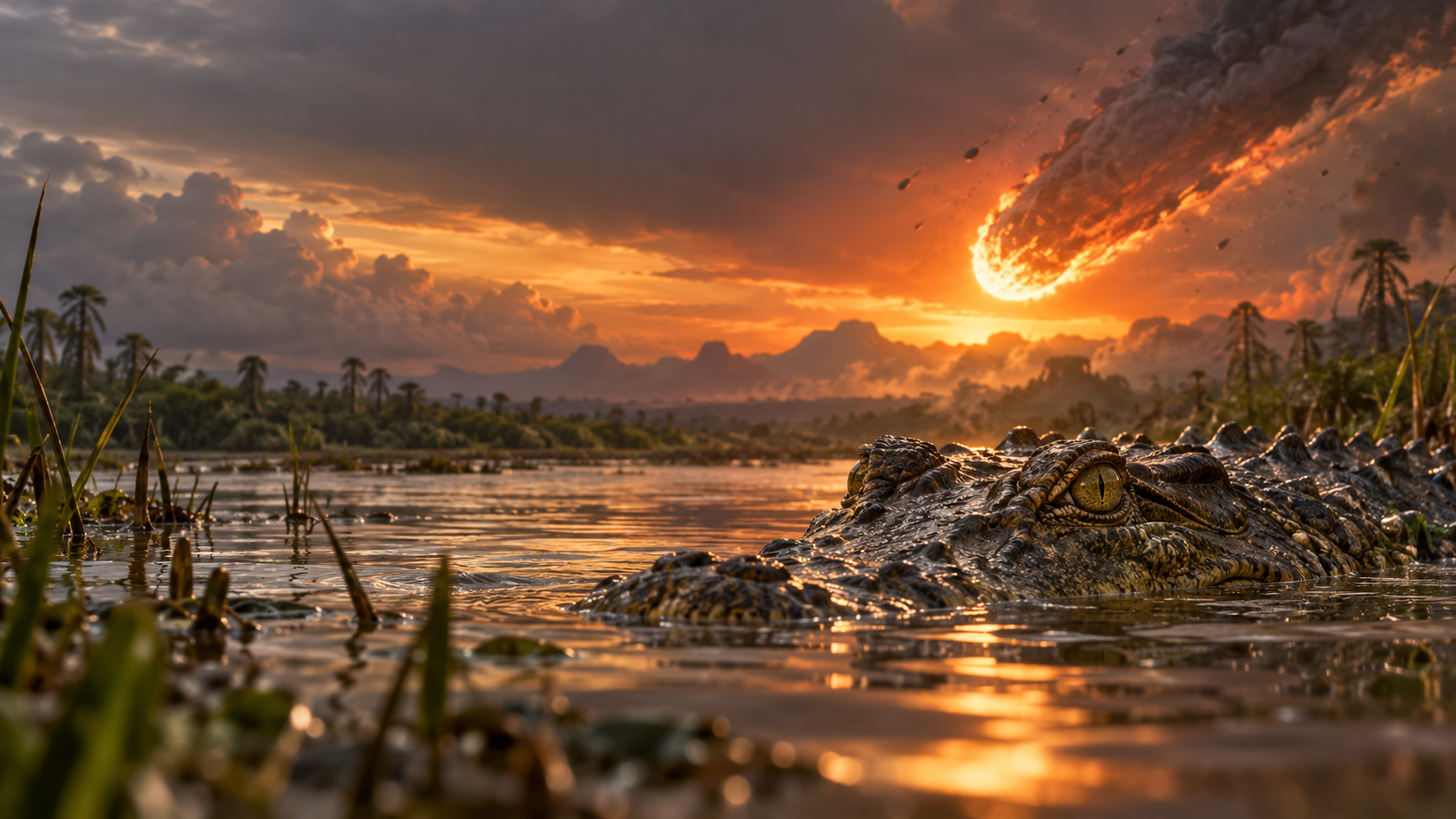 Mengapa Buaya Selamat dari Asteroid Pembunuh Dinosaurus?