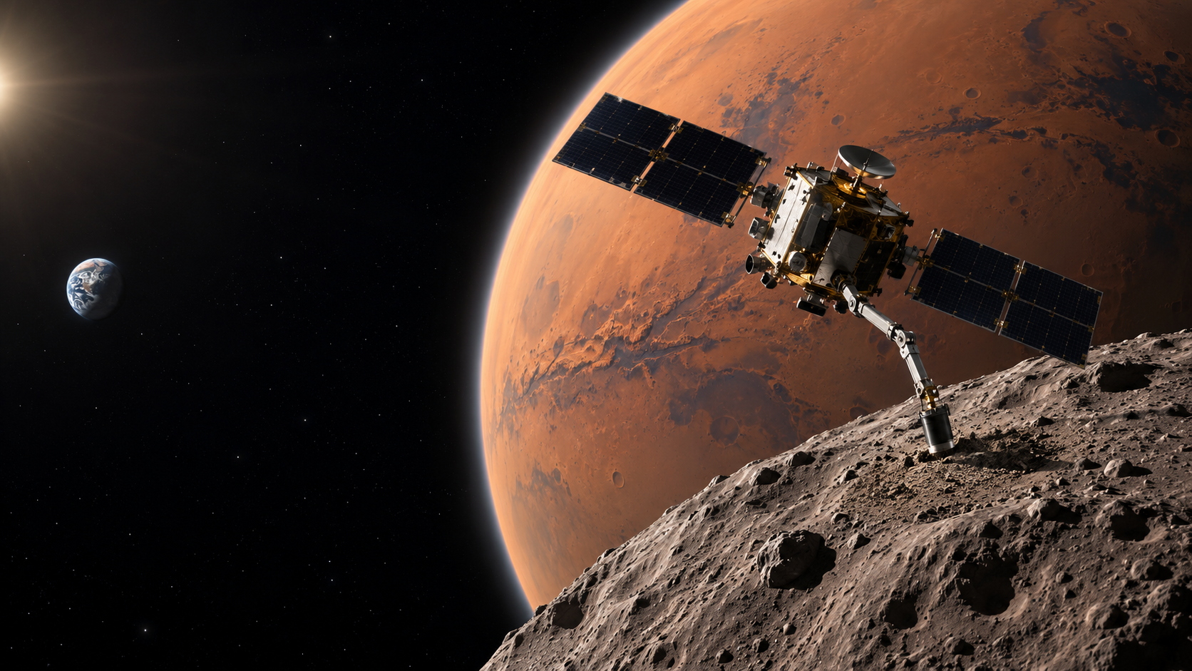 Misi Jepang ke Phobos Incar Sampel Batuan