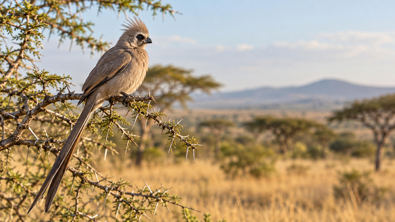 Mousebird: Burung Afrika dengan Sejarah Evolusi Tua