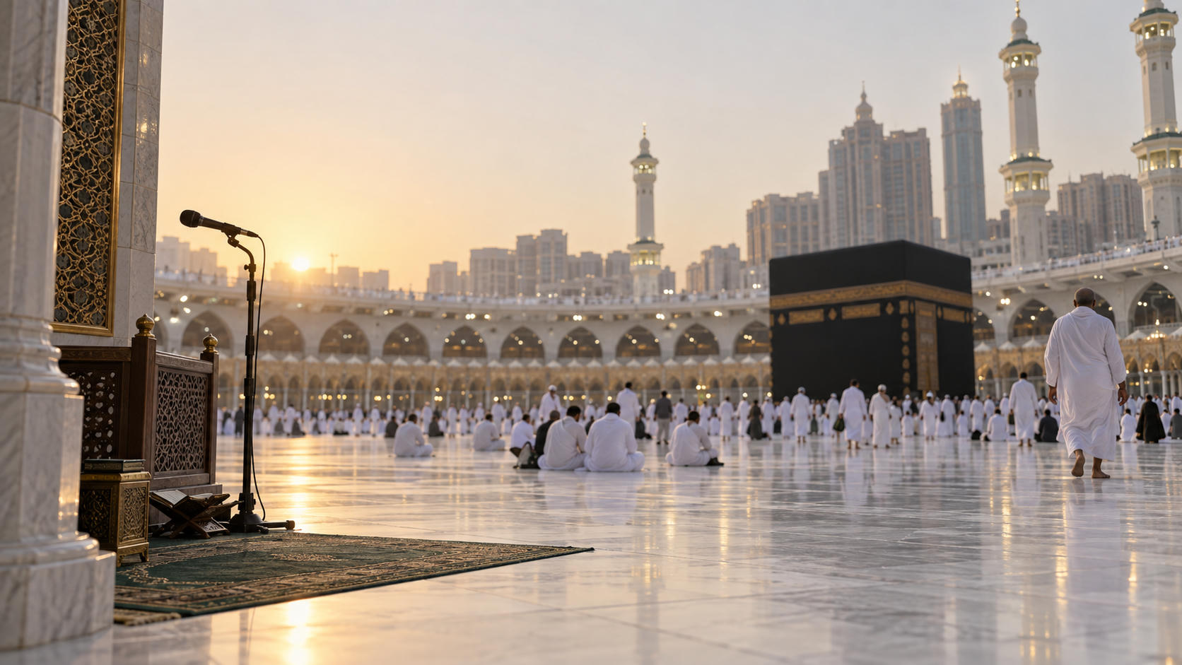 Muazin Masjidil Haram Dikabarkan Wafat: Ini Faktanya