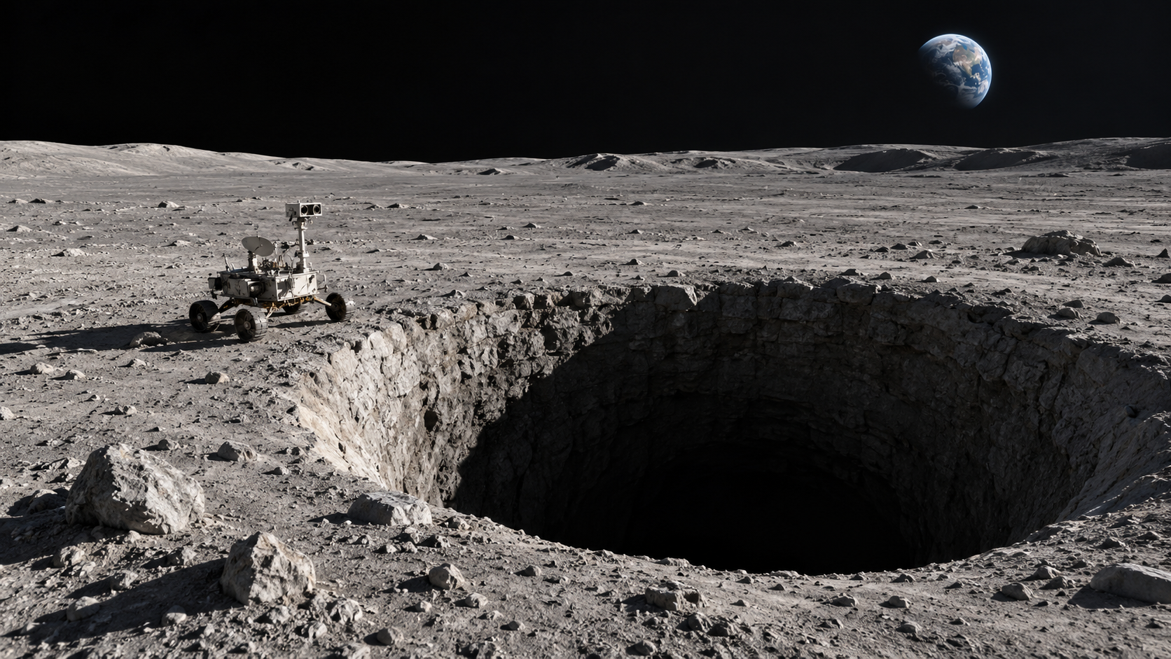 NASA Pilih Misi GIMLI untuk Menyelidiki Lubang di Bulan