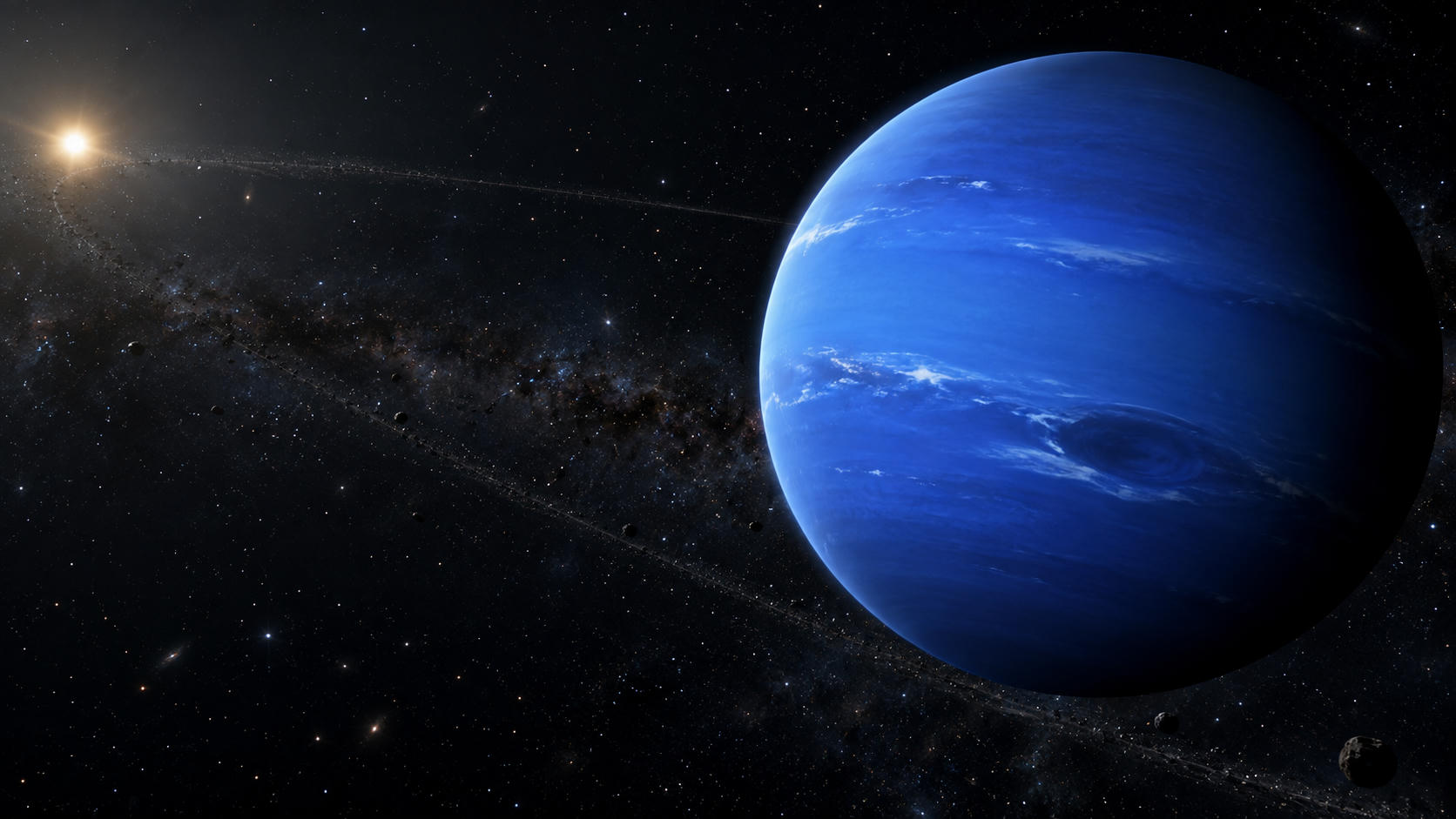 Neptunus: Misteri Warna Biru dan Tahun 165 Tahun