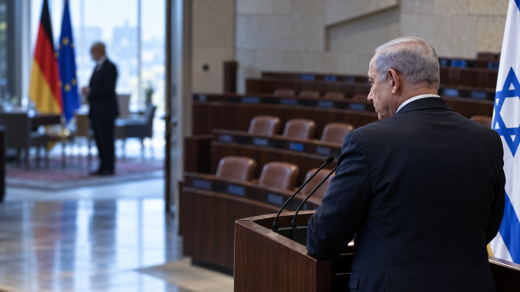 Netanyahu Menang Tanpa Mayoritas, Jerman Harap Moderasi
