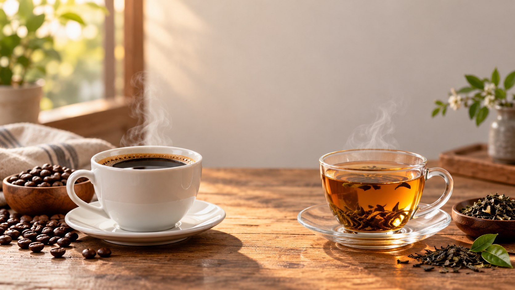Ngopi atau Ngeteh, Mana yang Lebih Sehat?