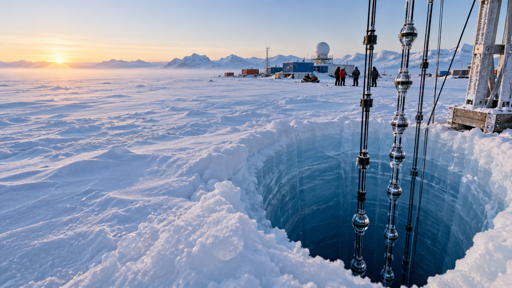 Nobel Fisika 2026 dan Teleskop Es Antarktika