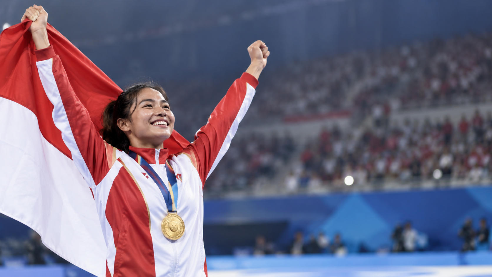 Nurisa Dian Raih Emas Kelima Indonesia di Asian Games 2026