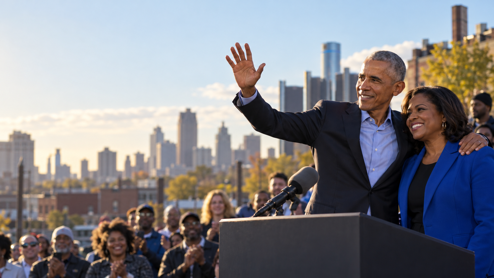 Obama Dukung Kandidat Demokrat di Detroit