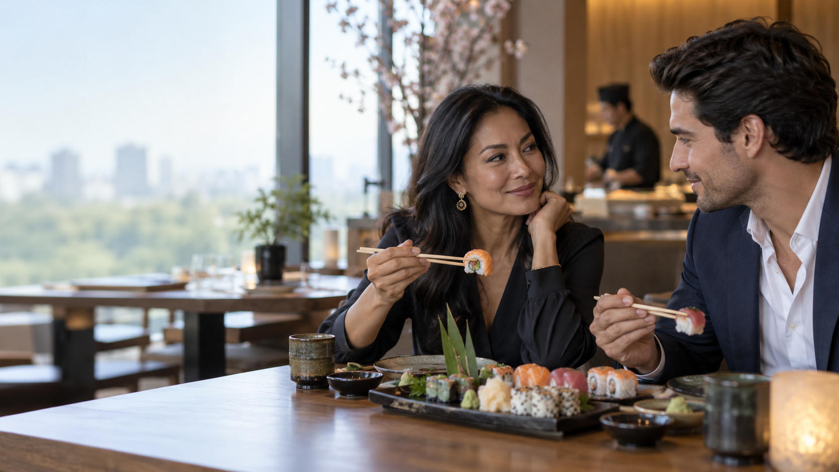 Olla Ramlan dan Tristan Molina Makan Sushi, Belum Pasti