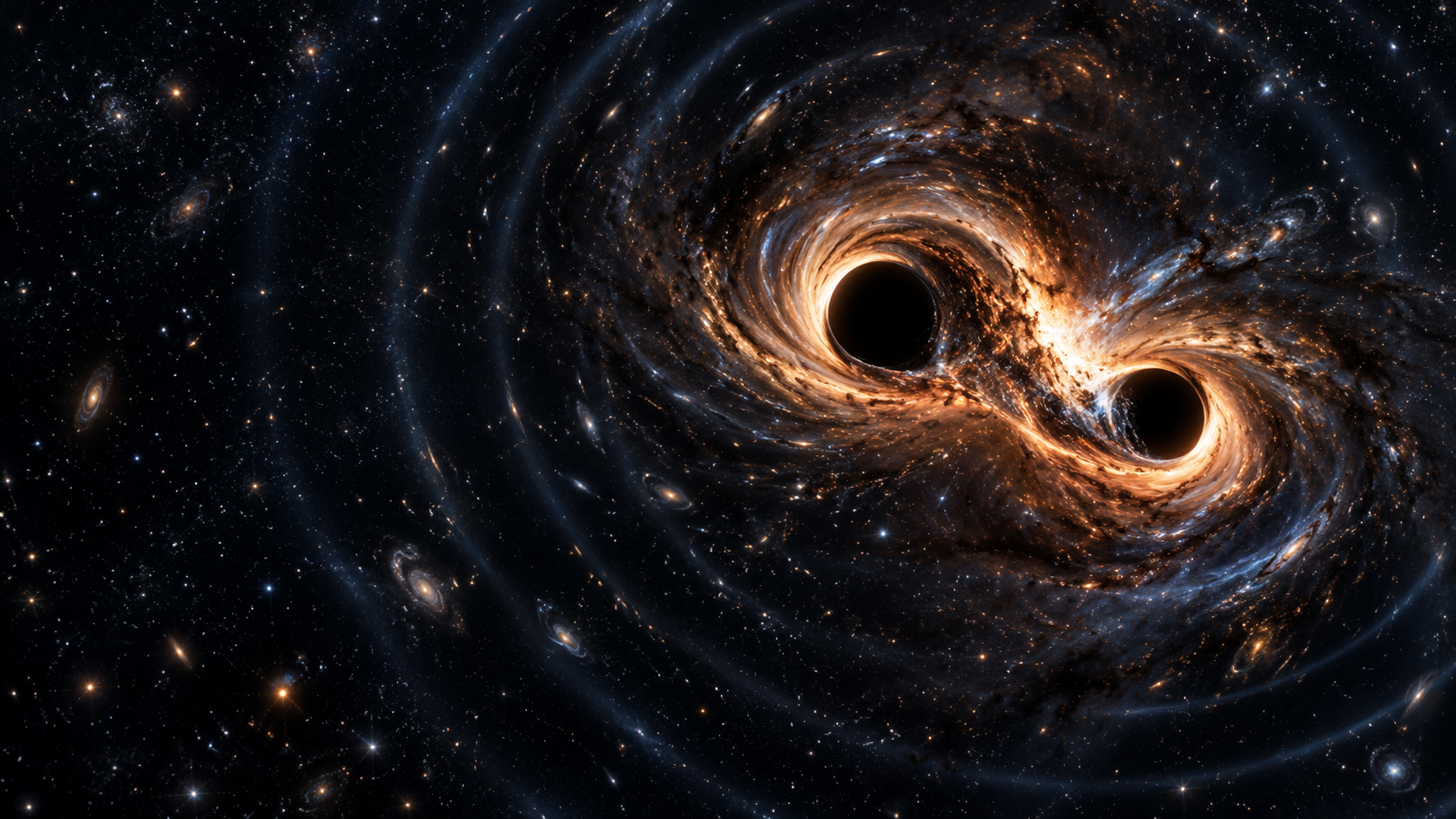Penggabungan Lubang Hitam dan Gelombang Gravitasi