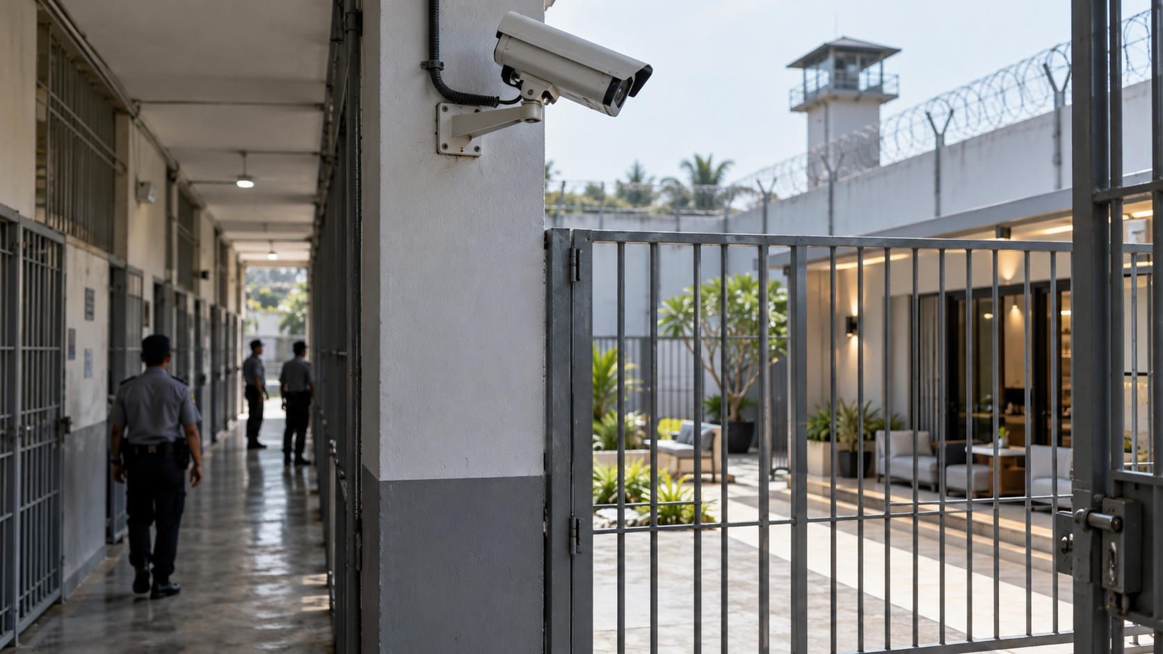 Perbedaan Keterangan CCTV di Lapas Cibinong