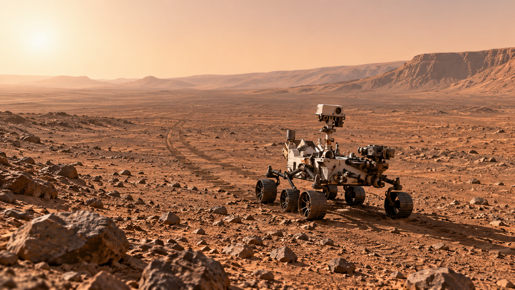 Perseverance Lampaui 45 Kilometer di Mars
