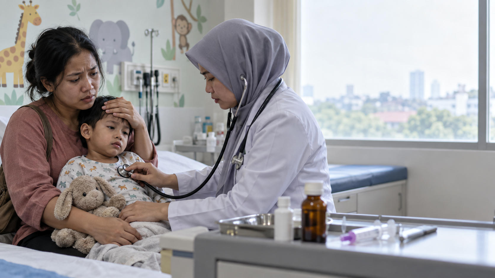 Pneumonia Anak: Risiko Salah Diagnosis dan Dosis Obat