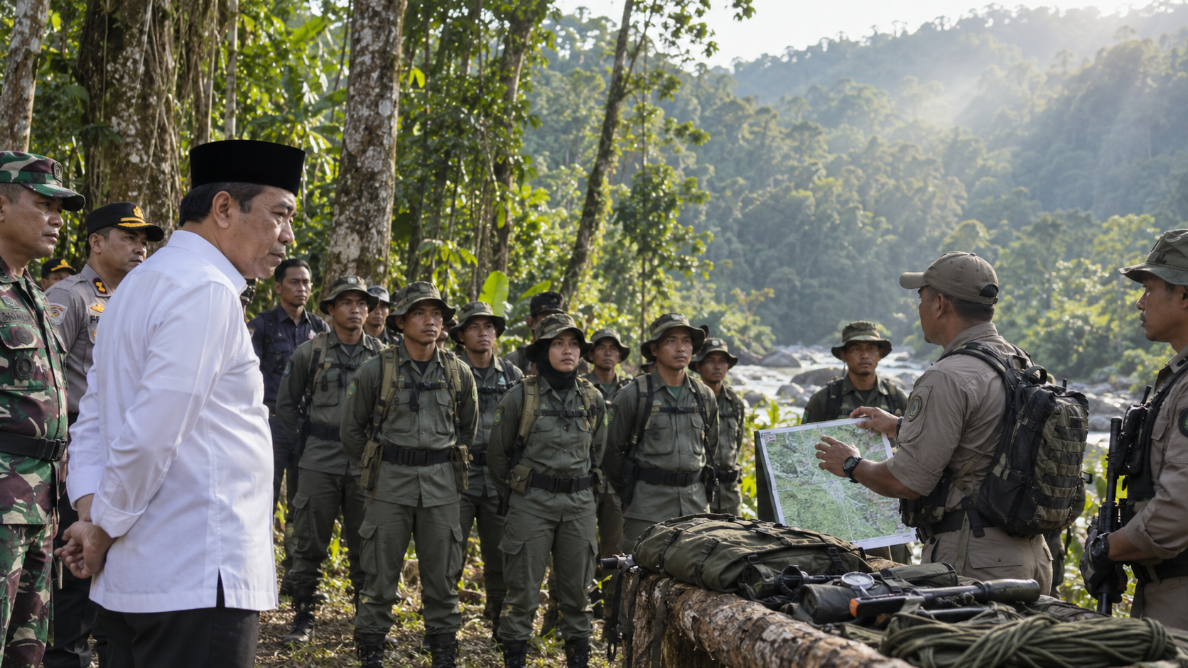 Prabowo Dorong Penambahan 70.000 Polisi Hutan