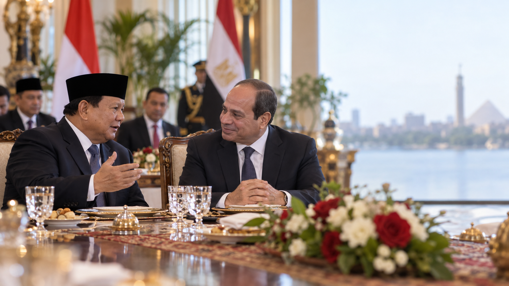 Prabowo Jamu El-Sisi, Tegaskan Kedekatan RI-Mesir