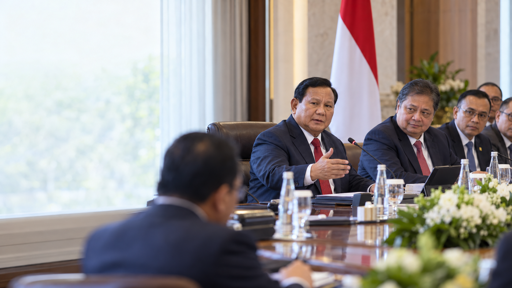 Prabowo Pimpin DNKK, Airlangga Hartarto Ketua Harian